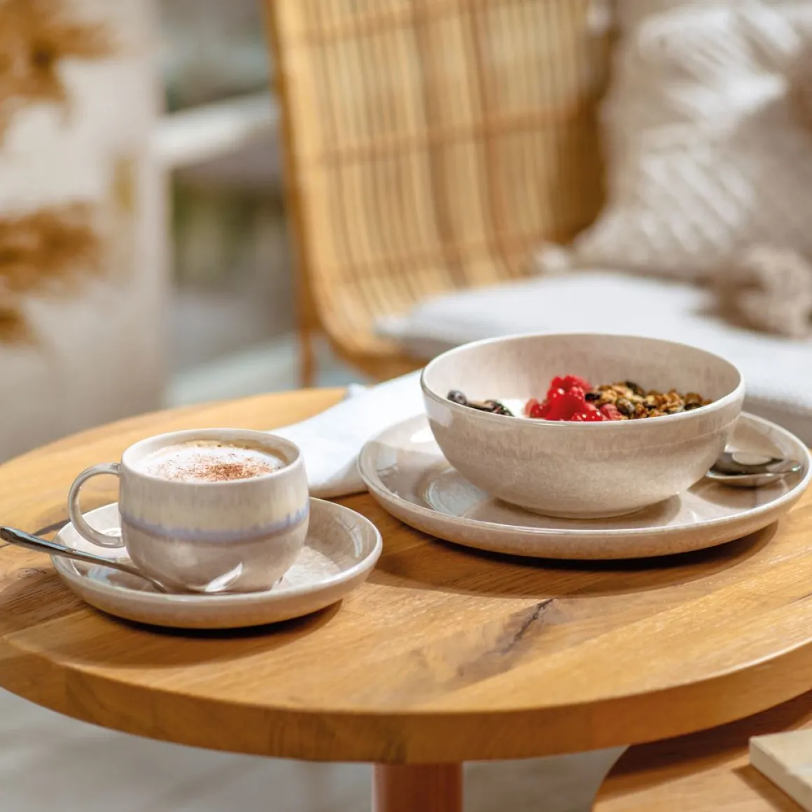 like by Villeroy & Boch Frühstücksteller Perlemor Sand