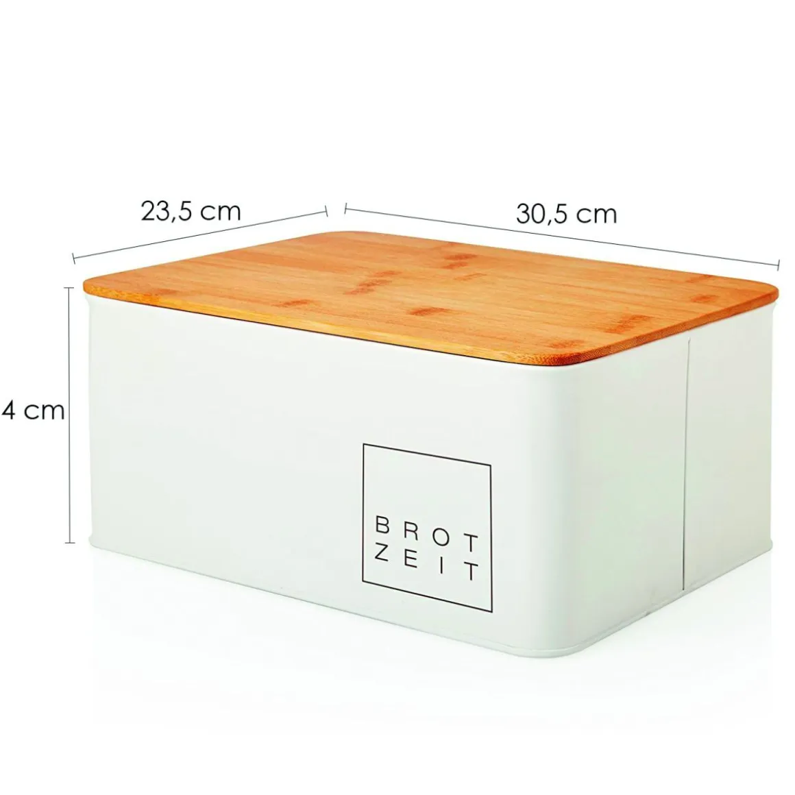 Lumaland Brotkasten Cuisine weiß