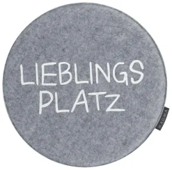 Magma Sitzkissen Avaro Lieblingsplatz Grau Ø 35 cm