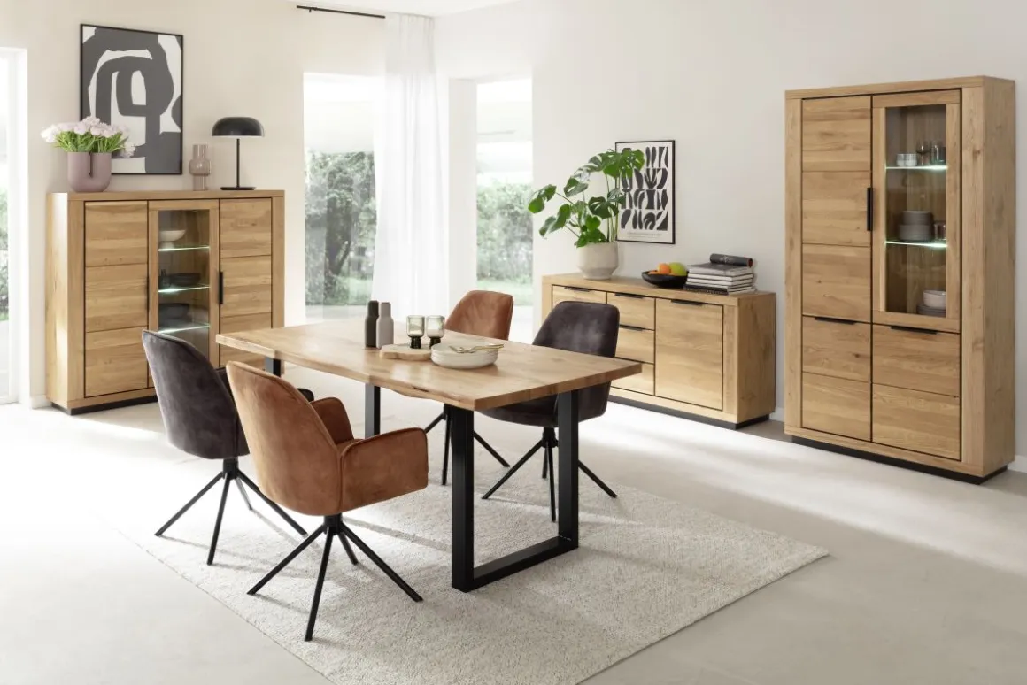 MCA Vitrine Greno Wildeiche 107 x 200 cm