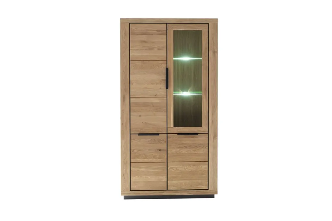 MCA Vitrine Greno Wildeiche 107 x 200 cm