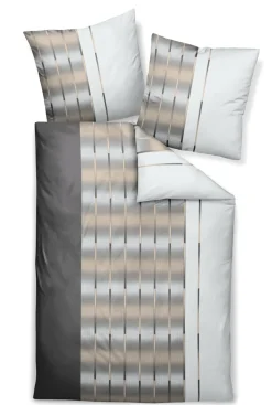 Milano Mako-Satin Bettwäsche 135x200cm kaffee