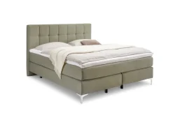Mondo Boxspringbett Barell Flaschengrün 180 x 200 cm