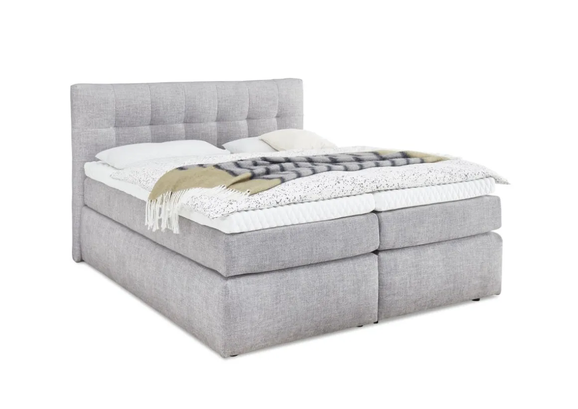 Mondo Boxspringbett Barell Graphit 180 x 200 cm