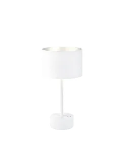Musterring Akku LED Tischlampe Loop Weiß