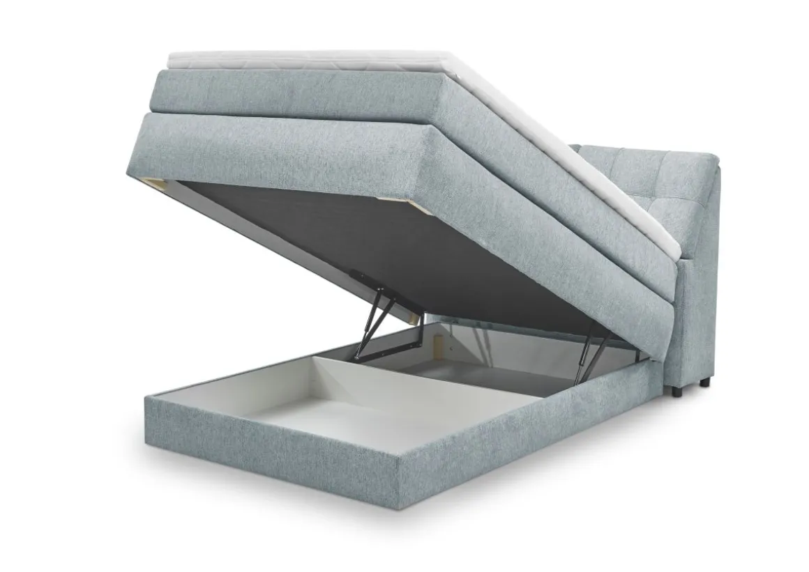 Musterring Boxspringbett Fairfield ice blue 120 x 200 cm
