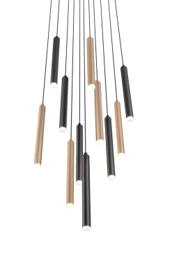 Musterring 11-flg LED Pendelleuchte Calina
