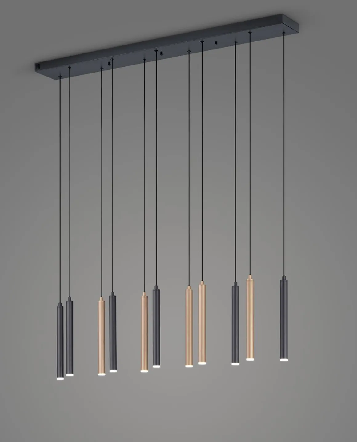 Musterring 11-flg LED Pendelleuchte Calina