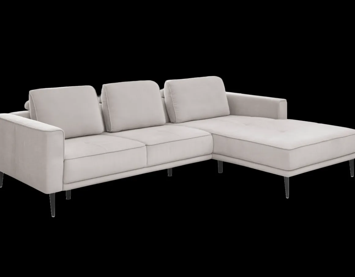 Musterring Set One Ecksofa Sunfort Silver
