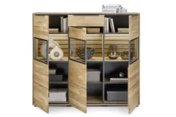 Musterring Set One Highboard Jackson Eiche