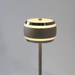 Neuhaus Pure AKKU Tischlampe Falling Rings Bronzefarben