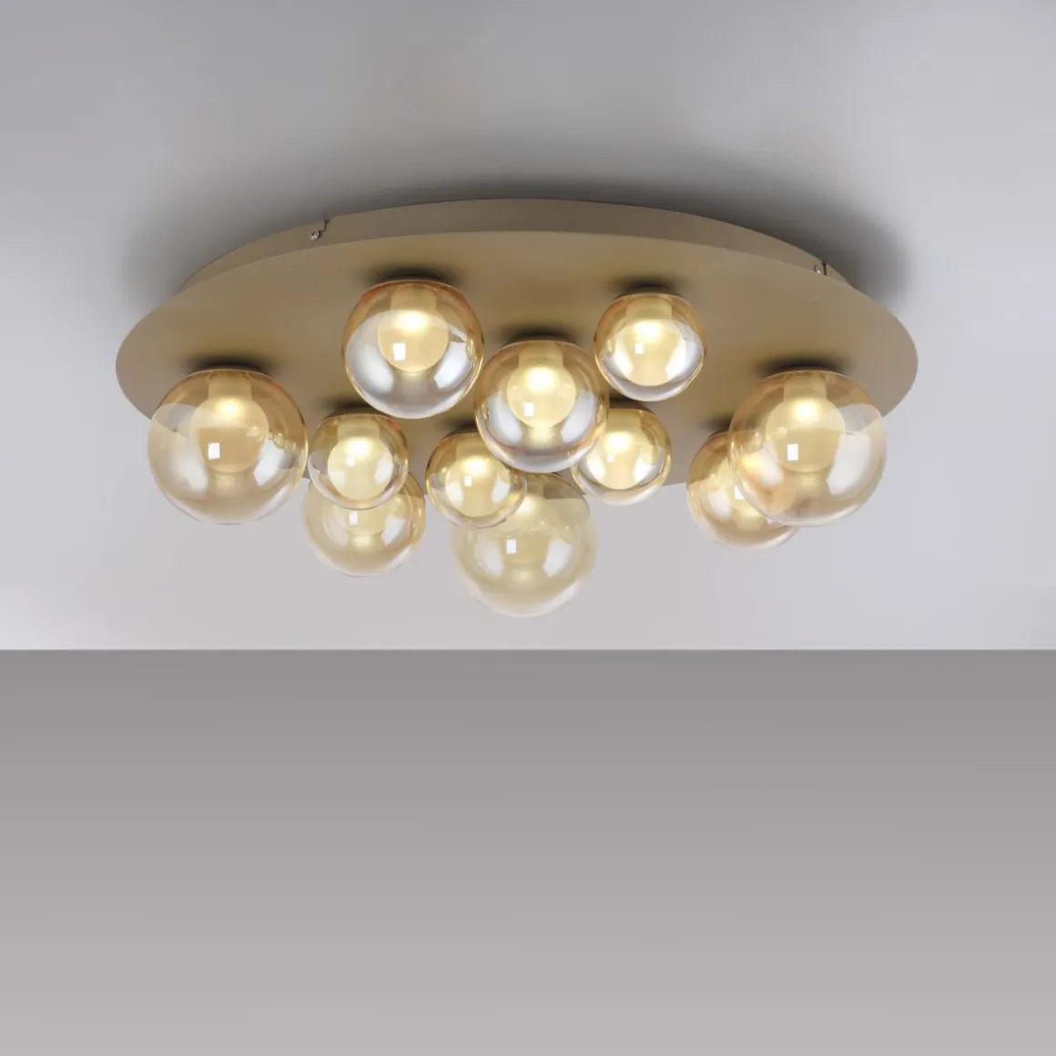 Neuhaus Pure 11-flg LED Deckenleuchte Popup Amber