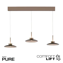 Neuhaus PURE 3-flg LED Pendellampe Pure Moon