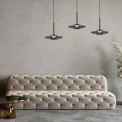 Neuhaus PURE 3-flg LED Pendellampe Pure Vitrum