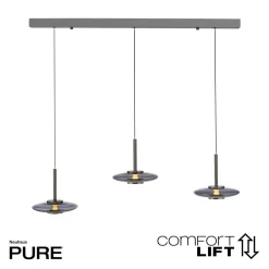 Neuhaus PURE 3-flg LED Pendellampe Pure Vitrum