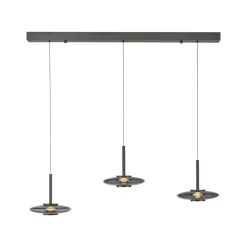 Neuhaus PURE 3-flg LED Pendellampe Pure Vitrum