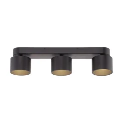 Neuhaus Pure 3-flg LED Spot Cup Schwarz