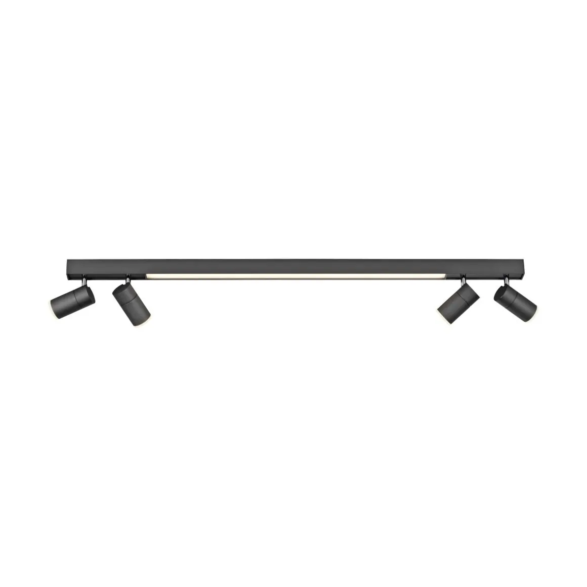 Neuhaus Pure 4-flg LED Spot Lines Anthrazit 120 x 19 cm