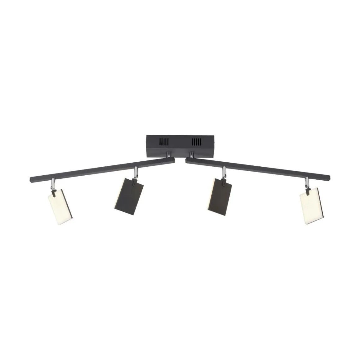 Neuhaus Pure 4-flg LED Spot Mira schwarz
