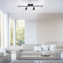 Neuhaus Pure 4-flg LED Spot Mira schwarz