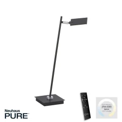 Neuhaus Pure 1-flg LED Tischleuchte Mira schwarz