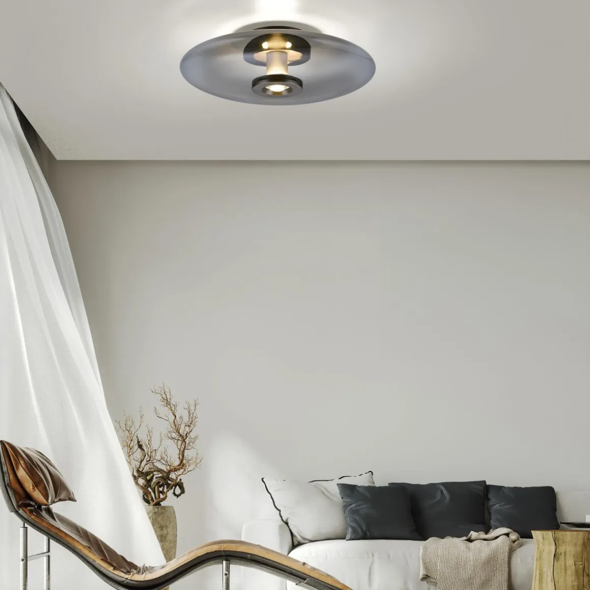 Neuhaus PURE LED Deckenlampe Pure Vitrum