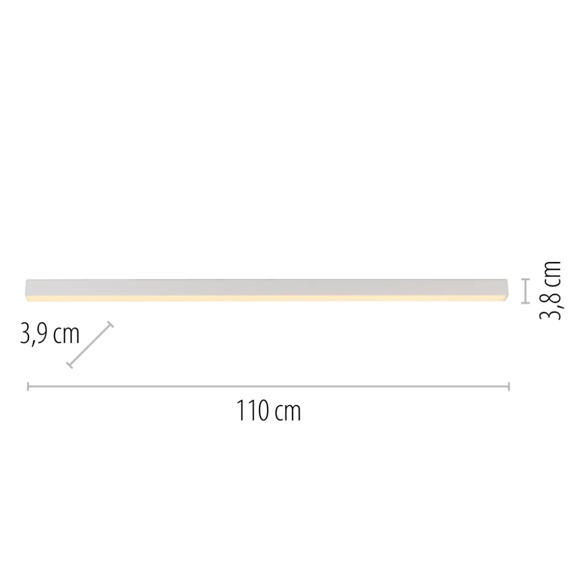 Neuhaus Pure LED Deckenleuchte Lines 100 cm
