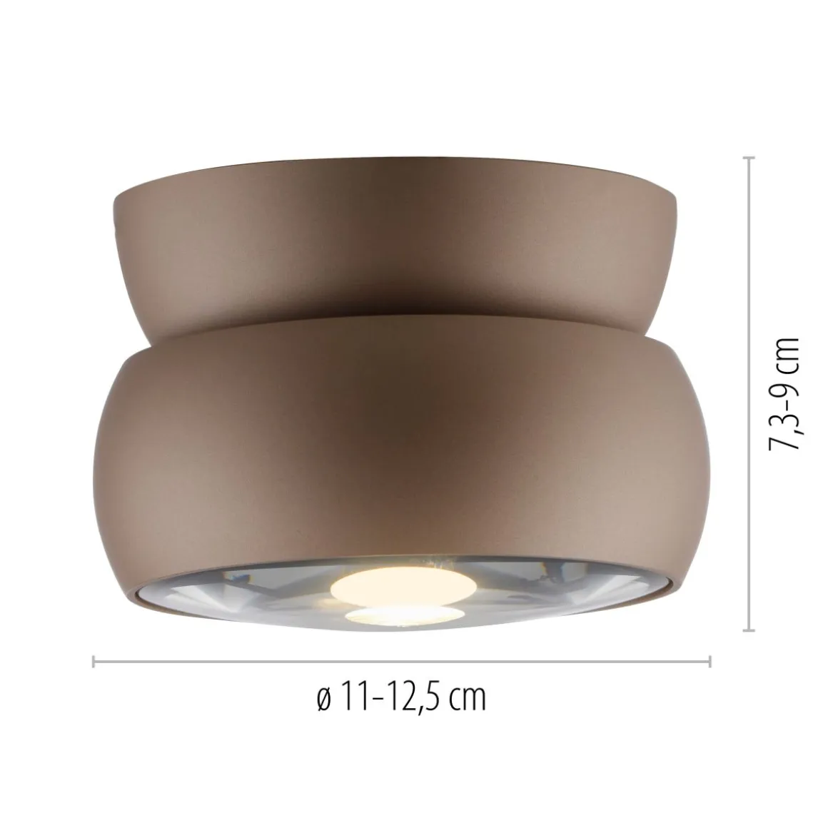Neuhaus Pure LED Spot Move Bronzefarben