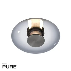 Neuhaus Pure LED Wandlampe Vitrum Rauchglas