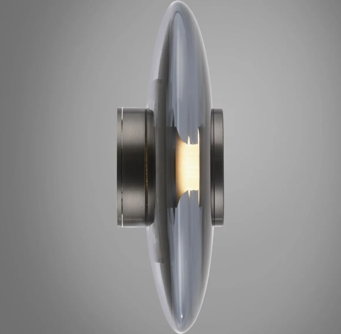 Neuhaus Pure LED Wandlampe Vitrum Rauchglas