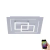 Neuhaus Q Deckenleuchte Q-Linea Aluminium 40 x 40 cm
