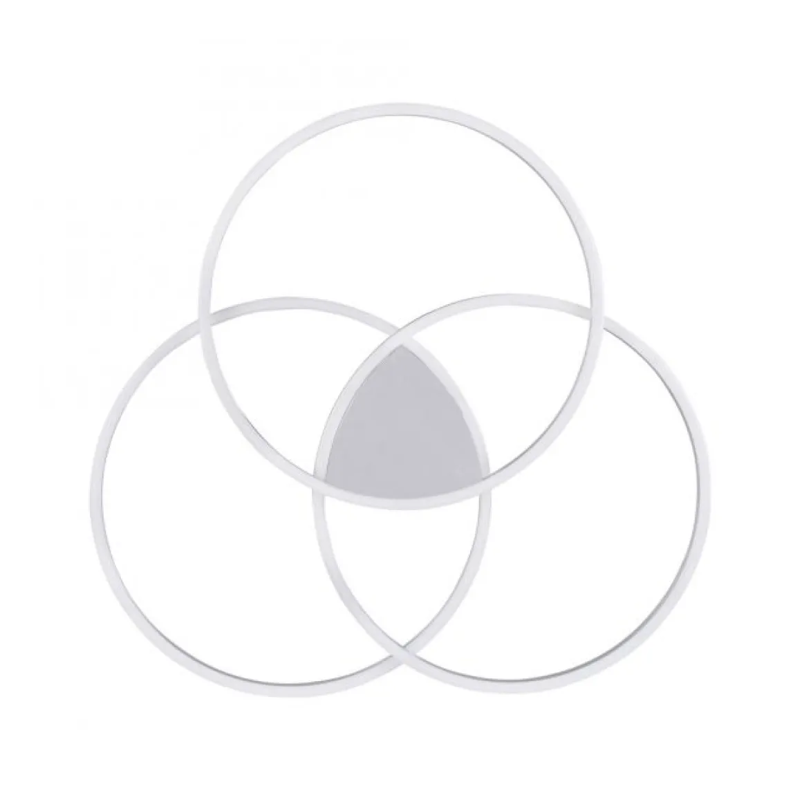 Neuhaus Q 3-flg Deckenleuchte Q-KATE Aluminium