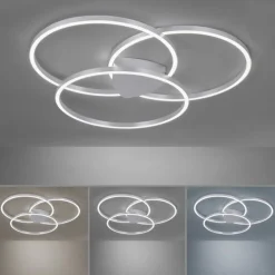 Neuhaus Q 3-flg Deckenleuchte Q-KATE Aluminium
