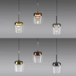 Neuhaus Q 3-flg LED Pendellampe Q-Kon 3flg