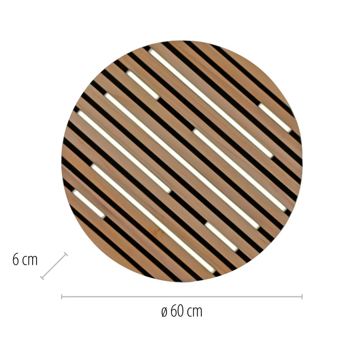 Neuhaus Q LED Deckenlampe Q-Akustik Ø 60 cm