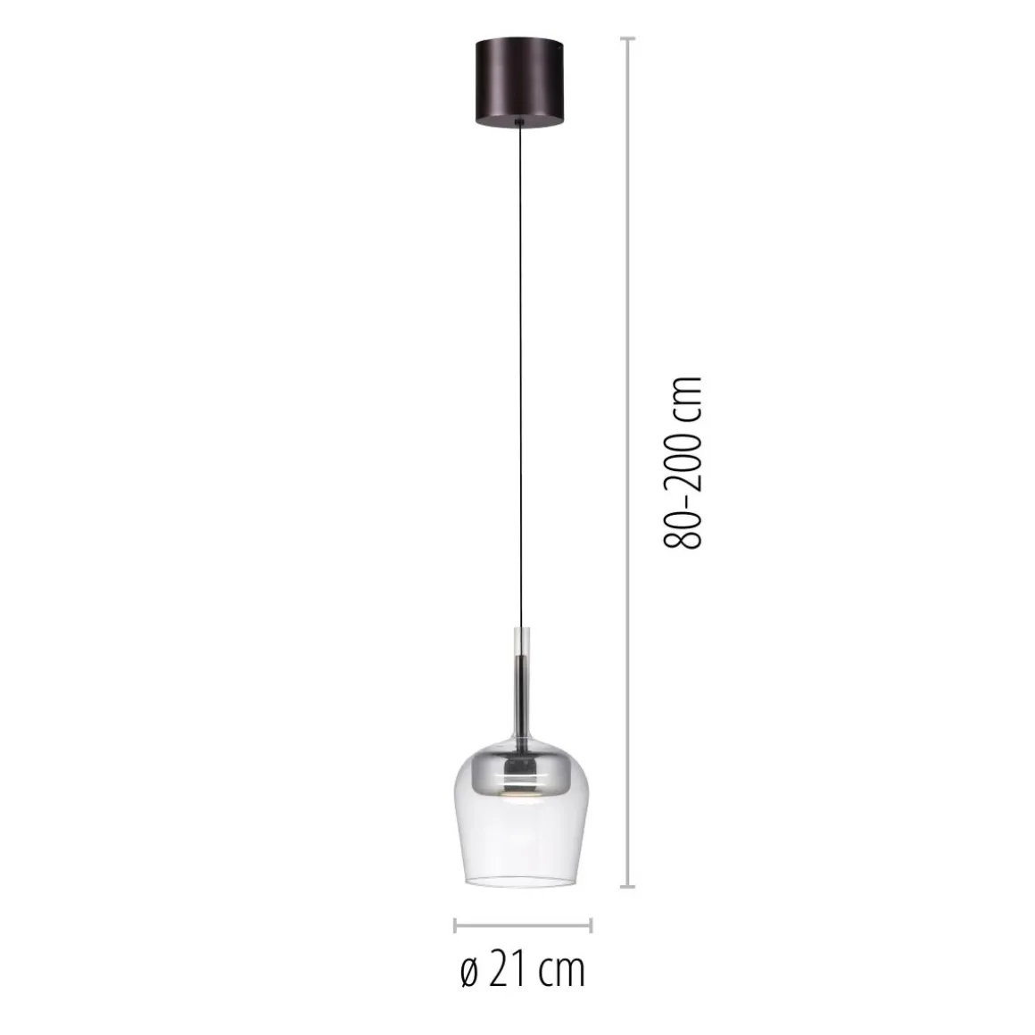 Neuhaus Q LED Pendellampe Q-Kon