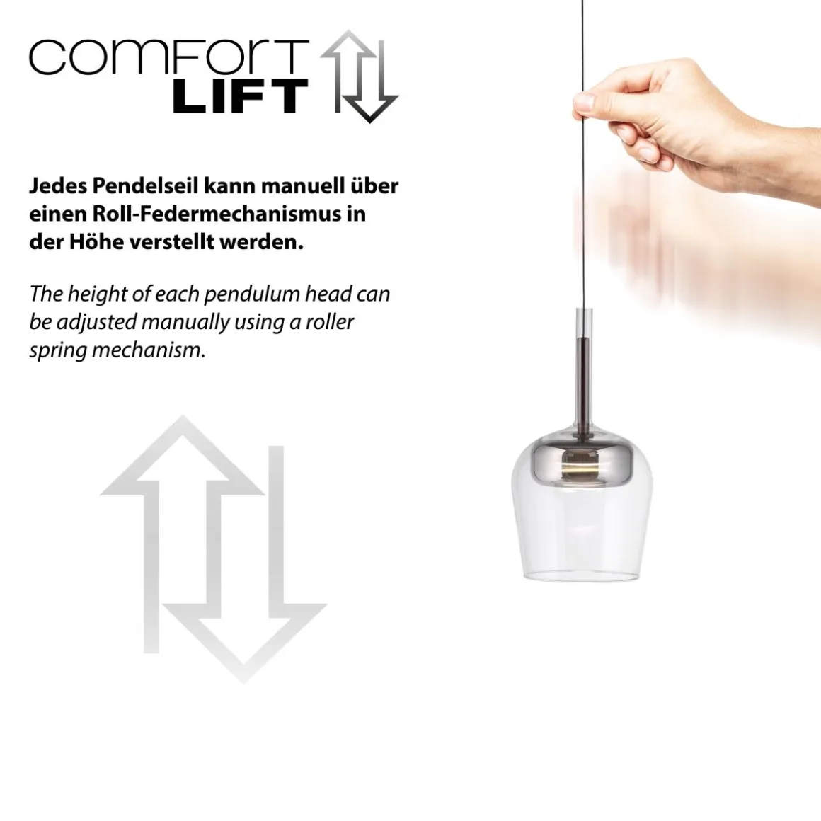 Neuhaus Q LED Pendellampe Q-Kon