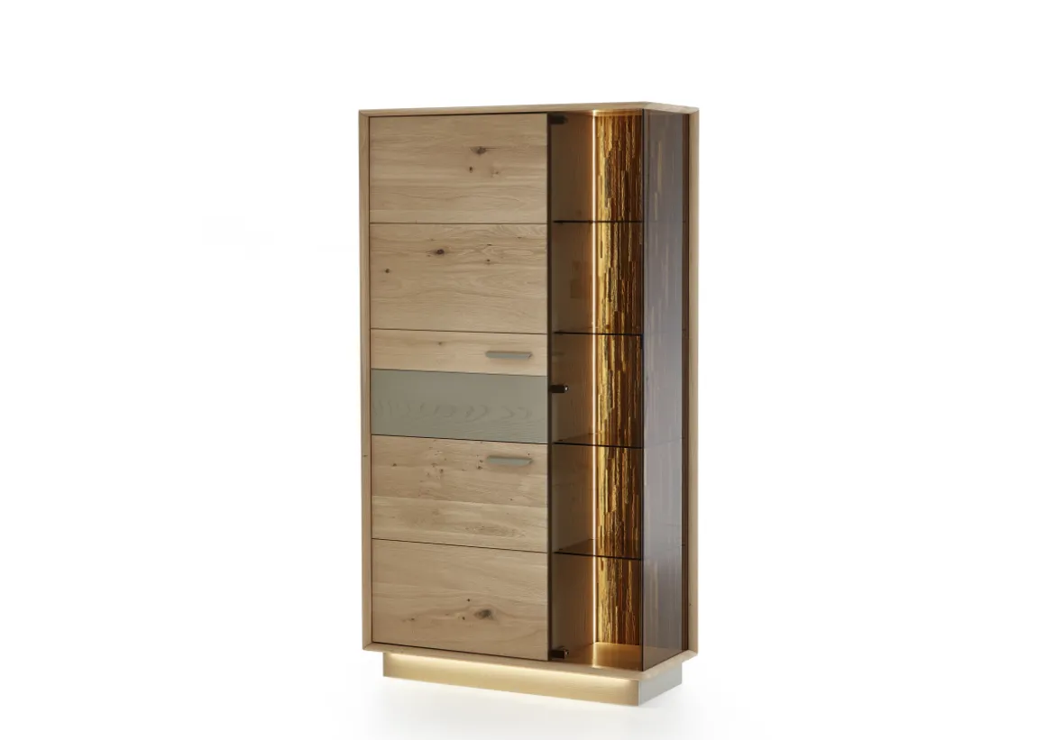 Niehoff Vitrine Studio-Line Eiche