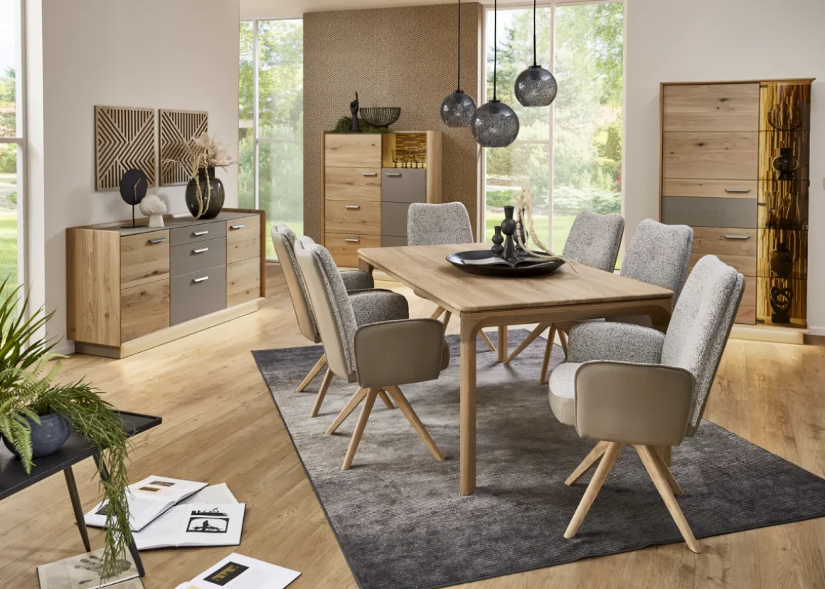 Niehoff Vitrine Studio-Line Eiche