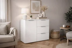 Oeseder Kommode Como Weiß 80 x 80 cm