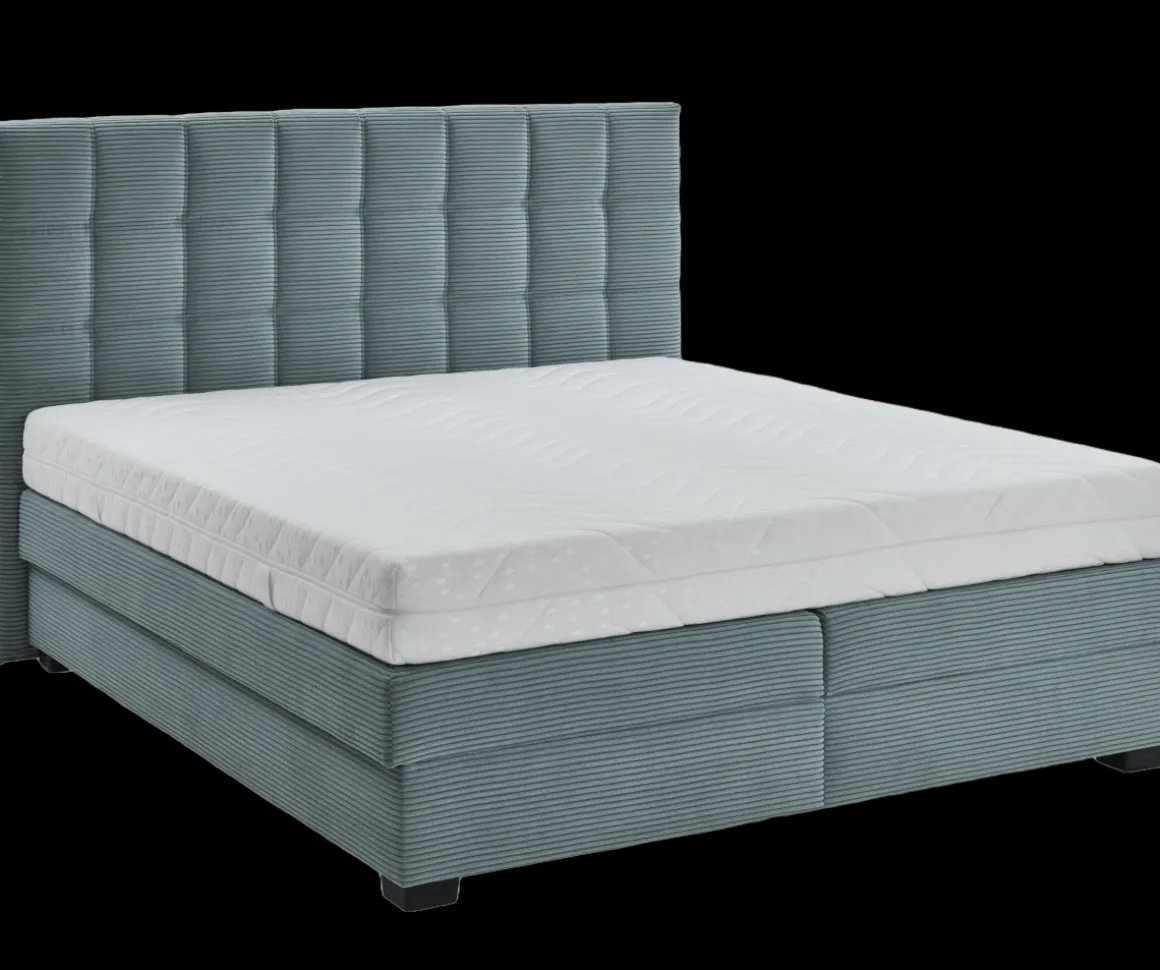 Oschmann Boxspringbett 21088 Blau 180 x 200 cm