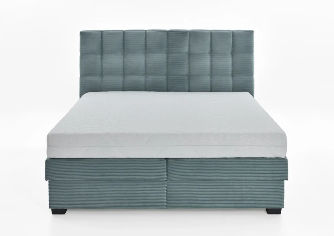 Oschmann Boxspringbett 21088 Blau 180 x 200 cm