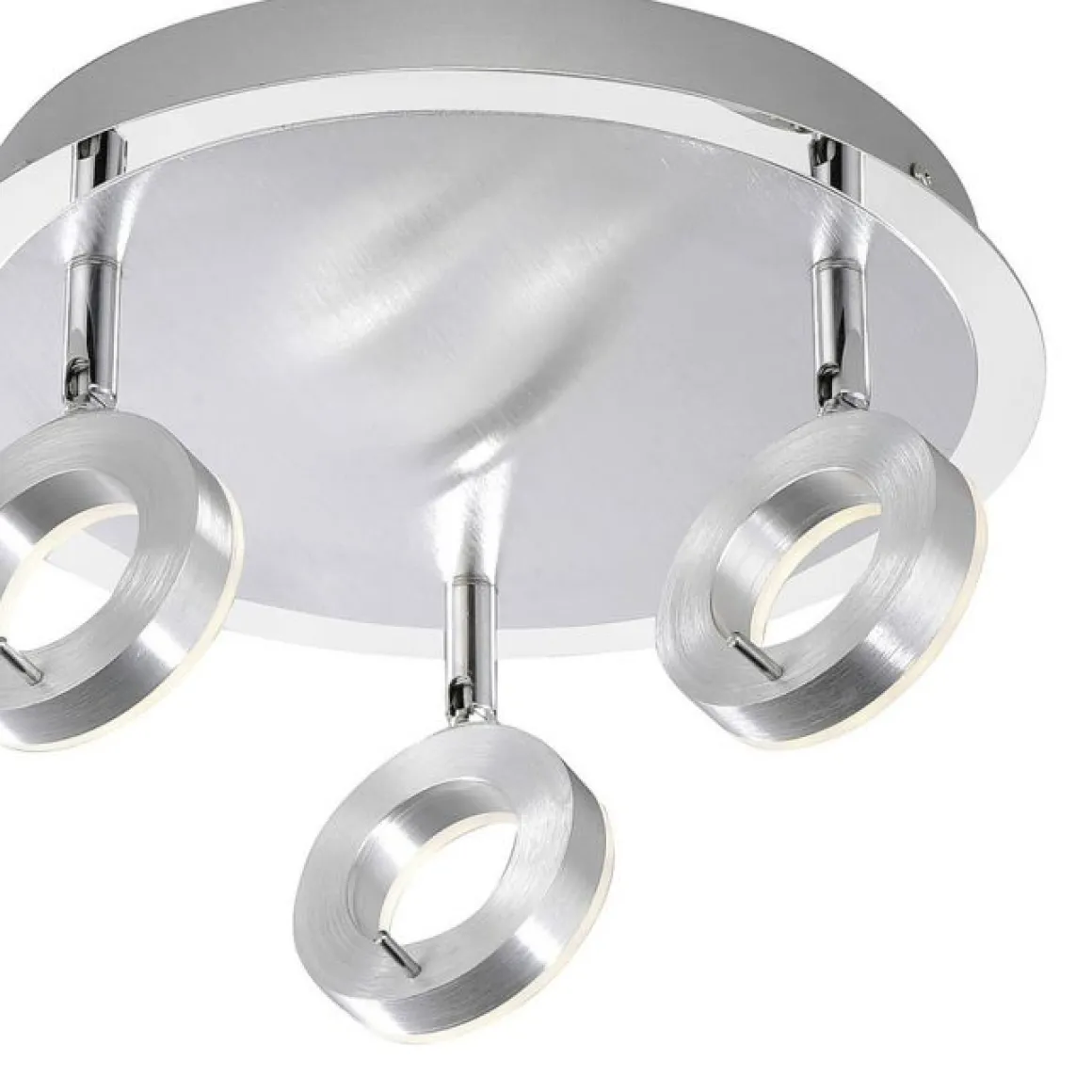Paul Neuhaus Deckenleuchte Sileda Aluminium Ø 33,5 cm