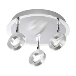 Paul Neuhaus Deckenleuchte Sileda Aluminium Ø 33,5 cm