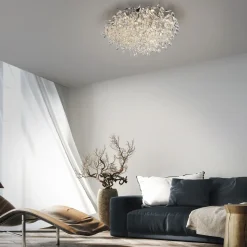 Paul Neuhaus 10-flg Deckenlampe Ricicle Chrom