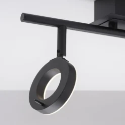 Paul Neuhaus 2-flg LED Deckenleuchte Sileda Anthrazit