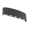 Paul Neuhaus 5-flg LED Wandleuchte Carlo Anthrazit