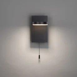 Paul Neuhaus 1-flg LED Wandleuchte Sileda Anthrazit