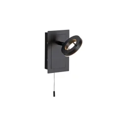 Paul Neuhaus 1-flg LED Wandleuchte Sileda Anthrazit