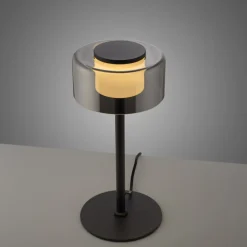 Paul Neuhaus 1-flg Tischlampe Rika Schwarz